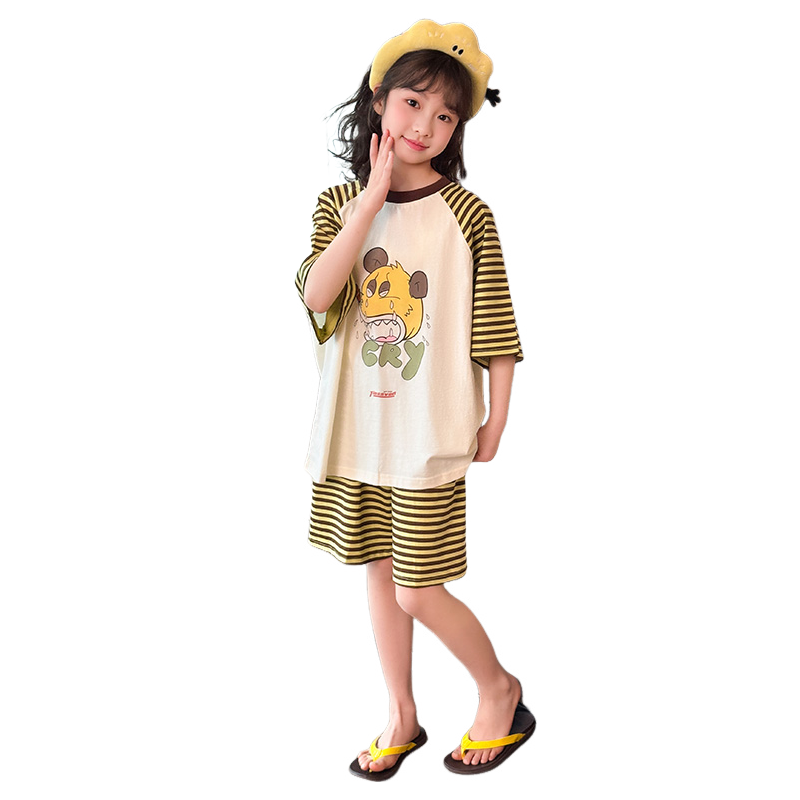 Lanza Lanza Kids Loungewear Sets Crew Neck