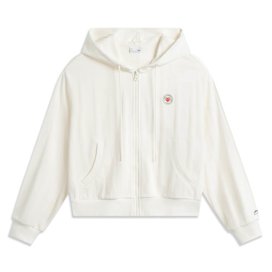Li-Ning Li Ning Sports Trendy Collection Sweatshirt Women's Ivory