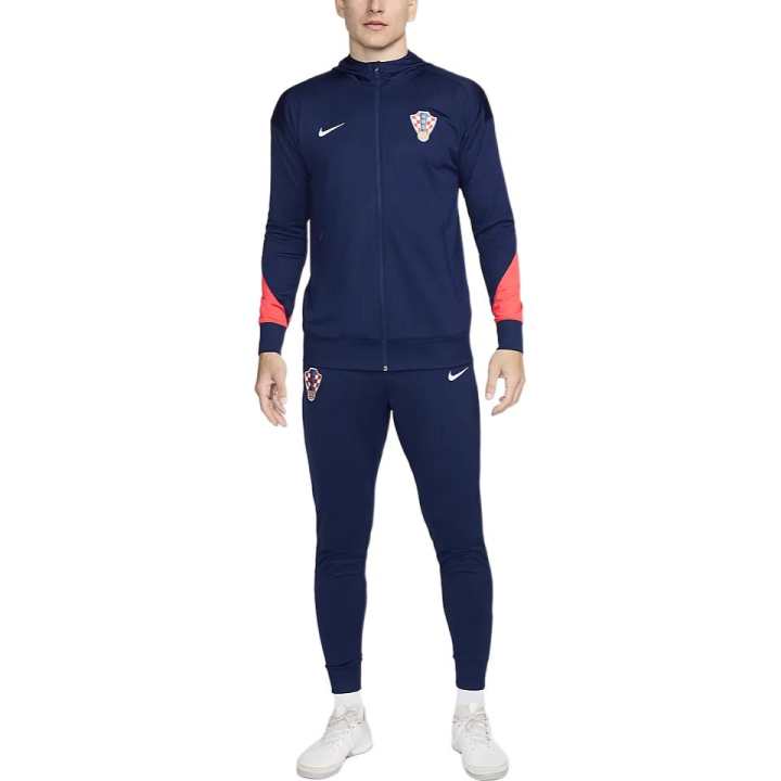 Nike Nike Dri Fit Croatia Strike Soccer Jersey Set Men's Blue