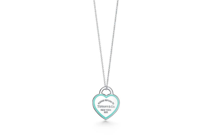TIFFANY & CO. 925 Sterling Silver Necklaces Women's Cyan