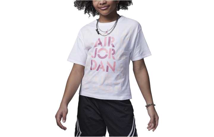 Jordan Jordan Kids T Shirts Crew Neck Moderate