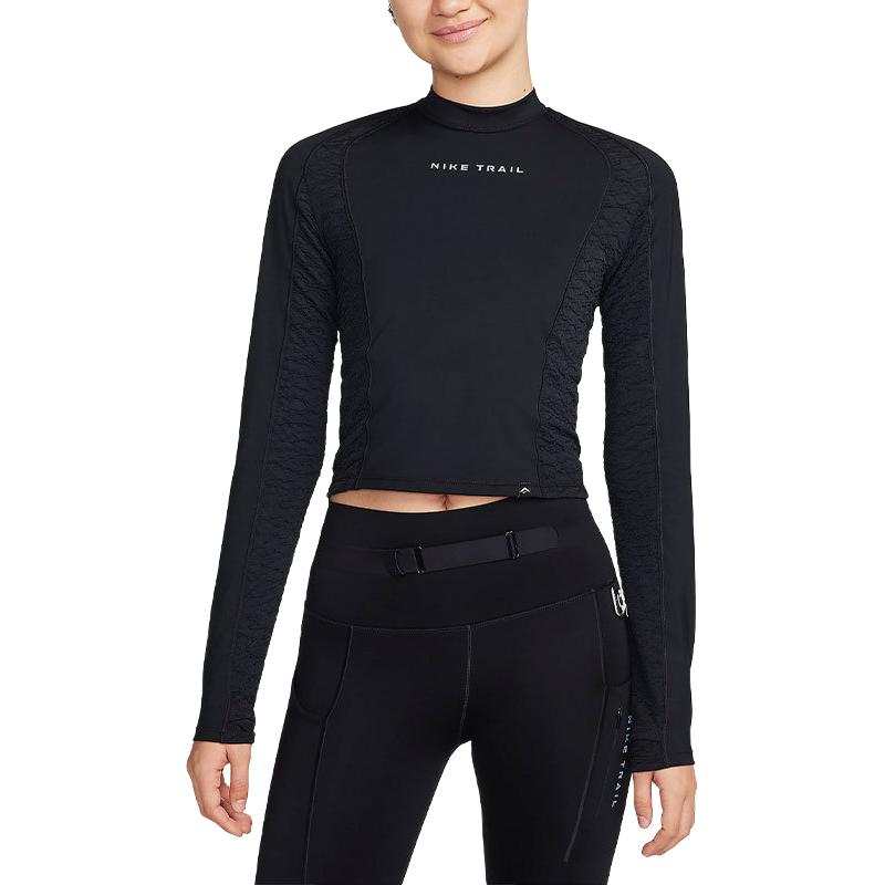 Nike Nike Raglan Sleeve Running T Shirt Women's Black