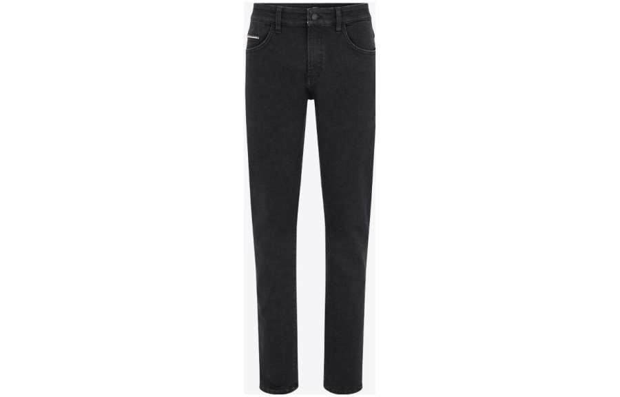 HUGO BOSS Jeans Men's Black Moderate Straight Fit Pants