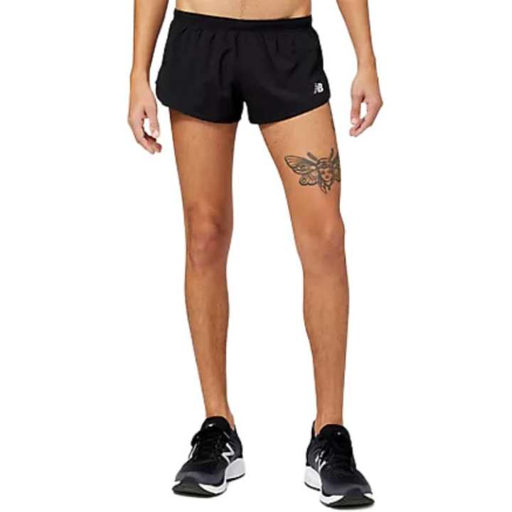 New Balance New Balance Accelerate 3 Inch Split Short Casual Shorts Men's Black