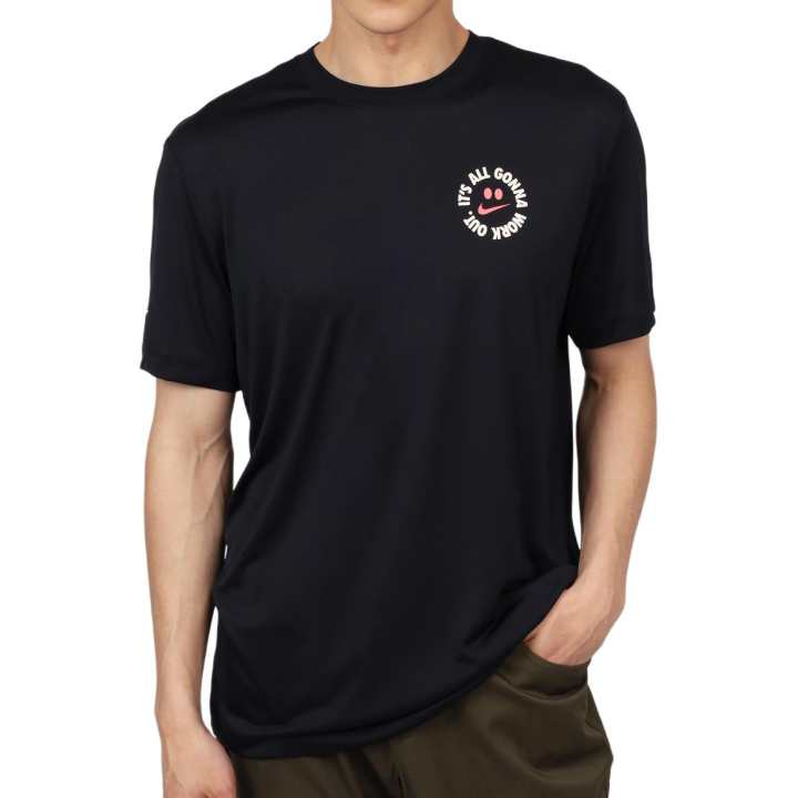 Nike Nike T Shirts Men's Black Crew Neck
