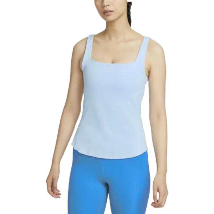Nike Nike Sleeveless Sports Shirts Women's Light Blue