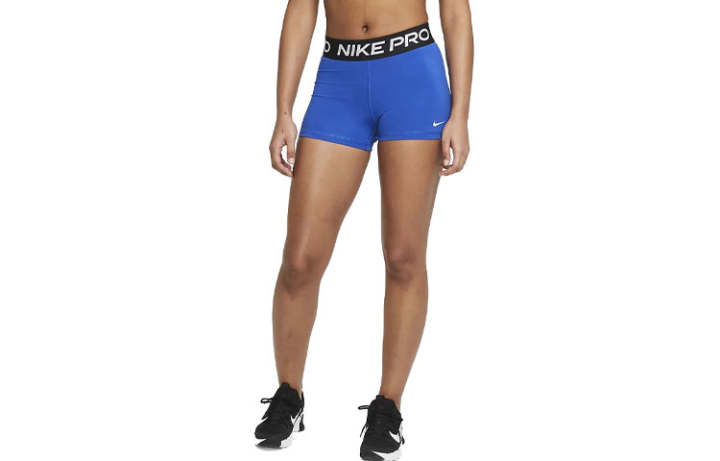 Nike Nike Sports Shorts Women's Blue Moderate Tight Pants