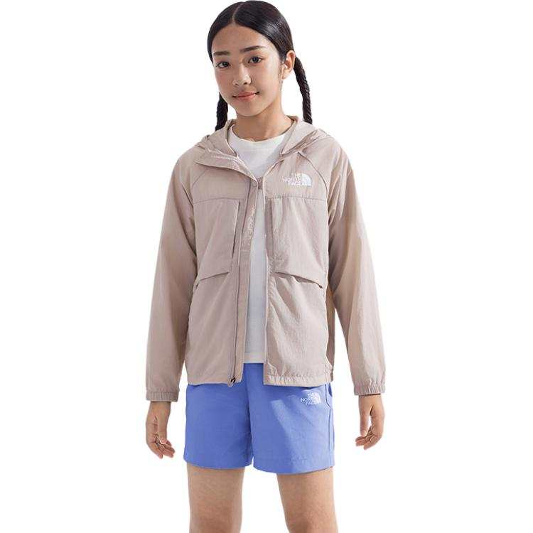 THE NORTH FACE Sun Protection Clothing SS25 Moon Shadow Gray Kids'