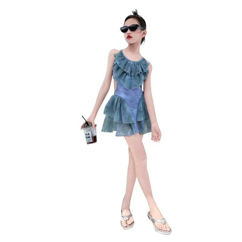 Lanza Kids' Swimsuit Blue Kids'