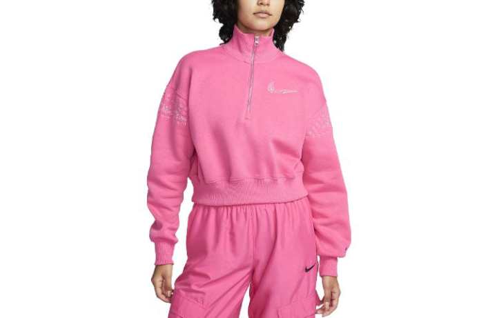 Nike Nike Sweatshirts Women's Pink Turtleneck Moderate Regular