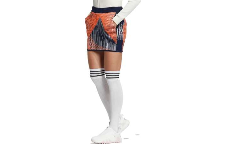 Adidas Adidas Casual Short Skirts Women's Orange