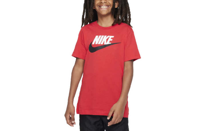 Nike Nike Sportswear T Shirt Red Kids'
