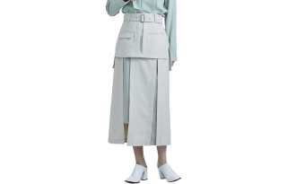 UNITED TOKYO SS24 Casual Long Skirt Women's Ivory