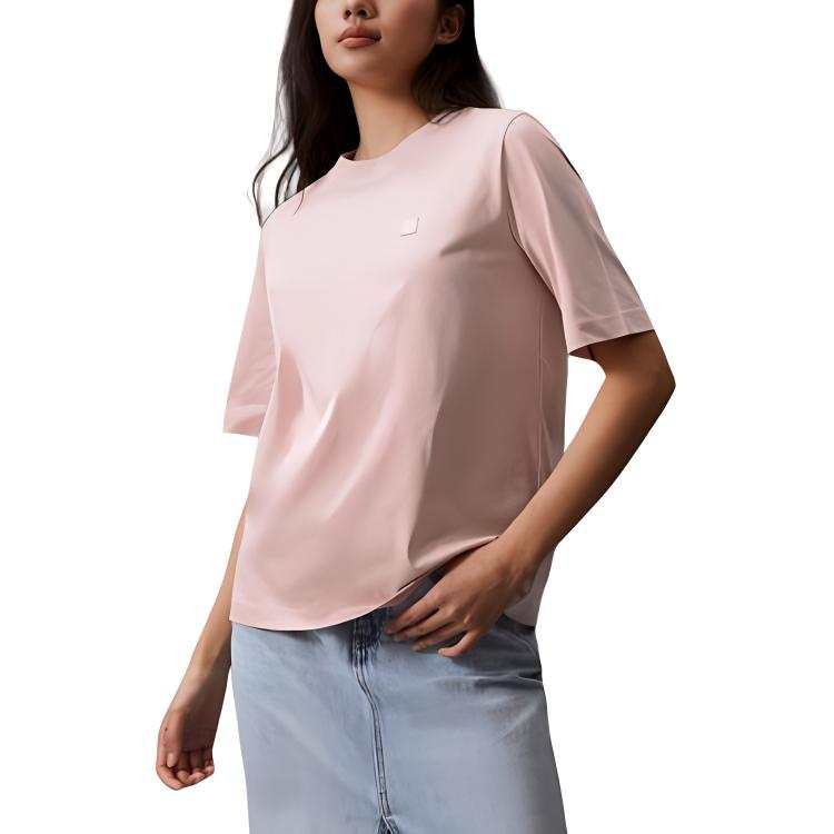 CALVIN KLEIN T Shirt Women's Shell Pink