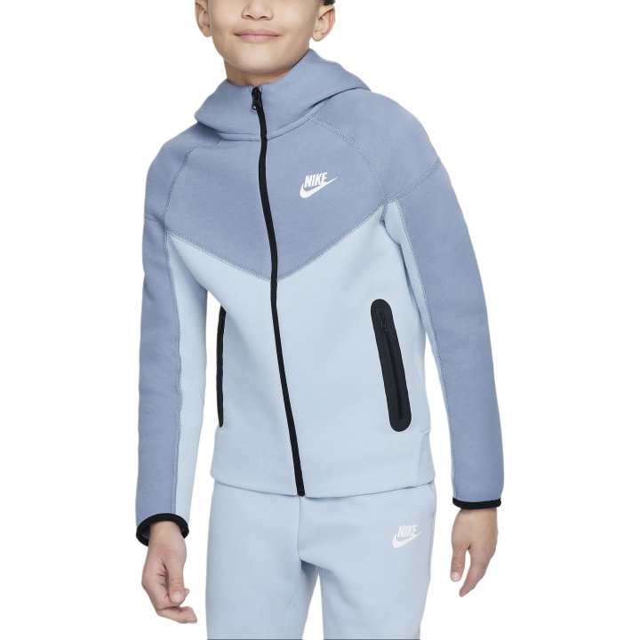 Nike Nike Sweatshirt Sportswear Tech Fleece Light Blue Teenagers