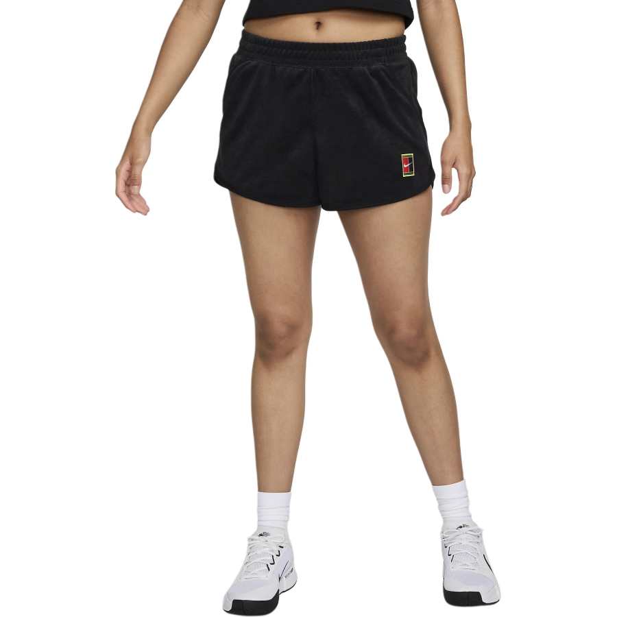 Nike NikeCourt Heritage Women's Mid-Rise French Terry Tennis Shorts