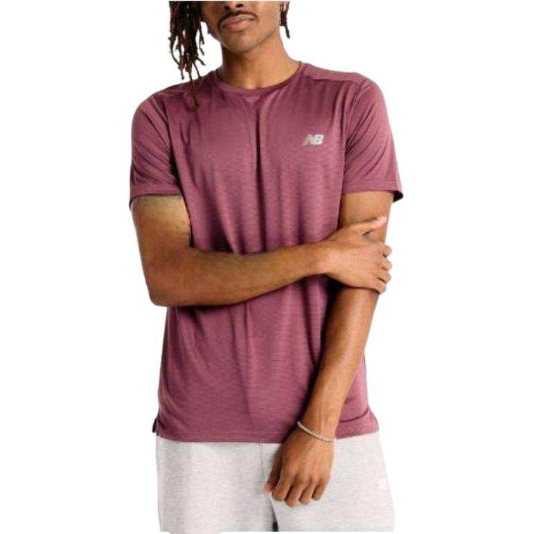 New Balance New Balance T Shirt Men's Gray Purple
