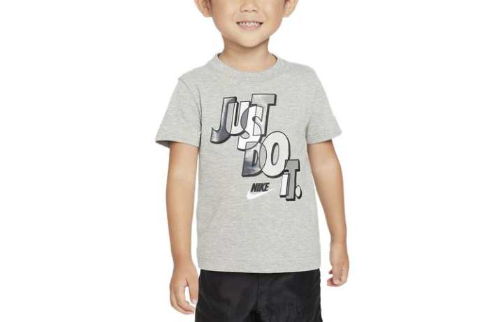 Nike Nike T Shirt Light Gray Infant And Toddler