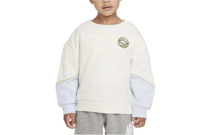Nike Nike Sweatshirt Light Ivory White Infant And Toddler