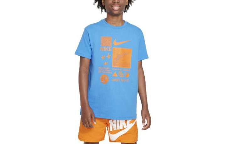Nike Nike Kids T Shirts Crew Neck Moderate