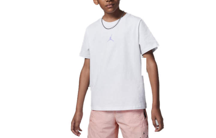 Jordan Jordan Kids T Shirts Crew Neck Moderate