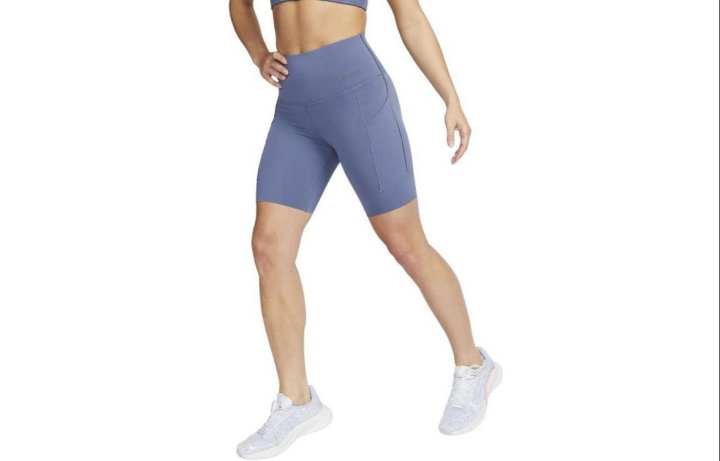Nike Nike Sports Shorts Women's Blue Moderate Tight Pants