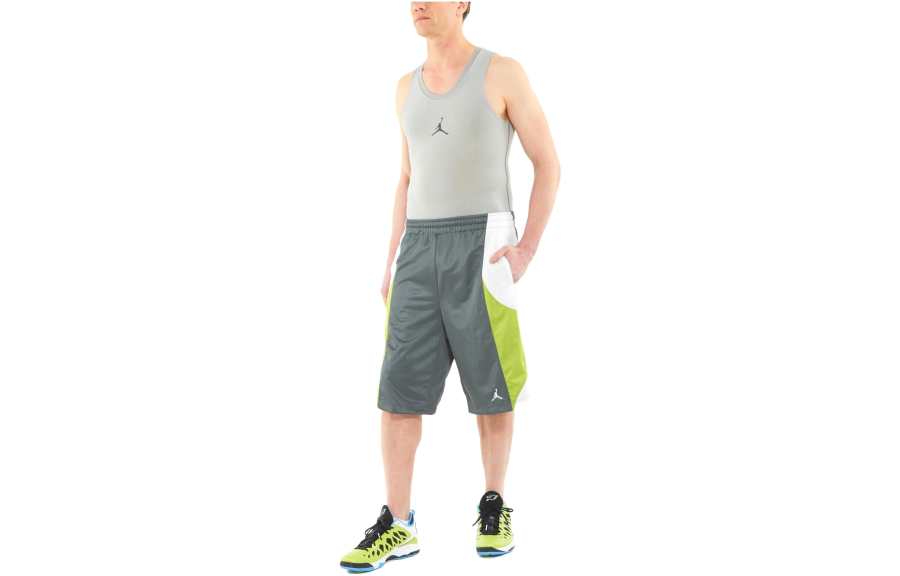 Jordan Jordan Durasheen Basketball Sports Shorts Men's Gray Moderate