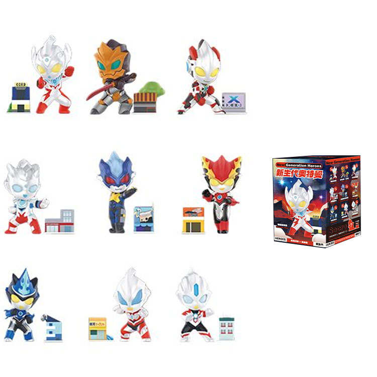 POP MART POP MART New Generation Mystery Boxes Single Mystery Box/Full Box 9 Pcs