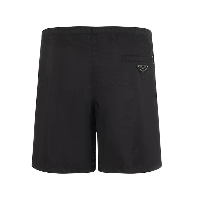 PRADA PRADA Beach Shorts Men's Black Moderate