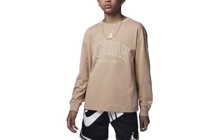 Jordan Jordan Kids T Shirts Crew Neck Moderate