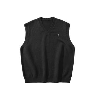 BRUMAIRE Vests Unisex V Neck Moderate Knitted Fabric