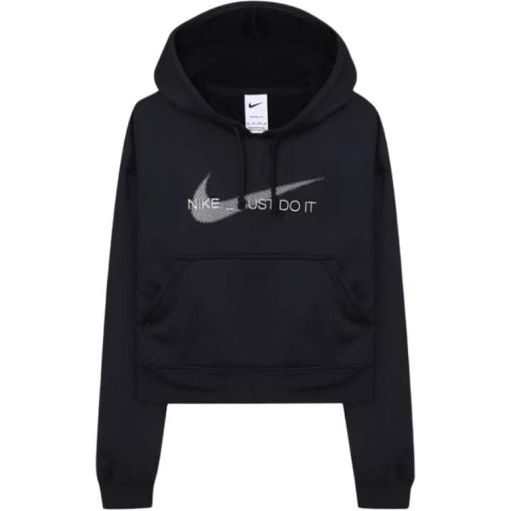 Nike Nike Sweatshirts Women's Black Hooded Moderate Regular
