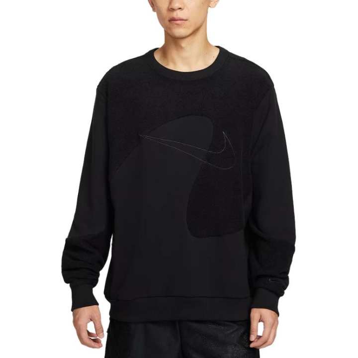 Nike Nike Clothing Sweatshirts Men's Black Crew Neck Moderate