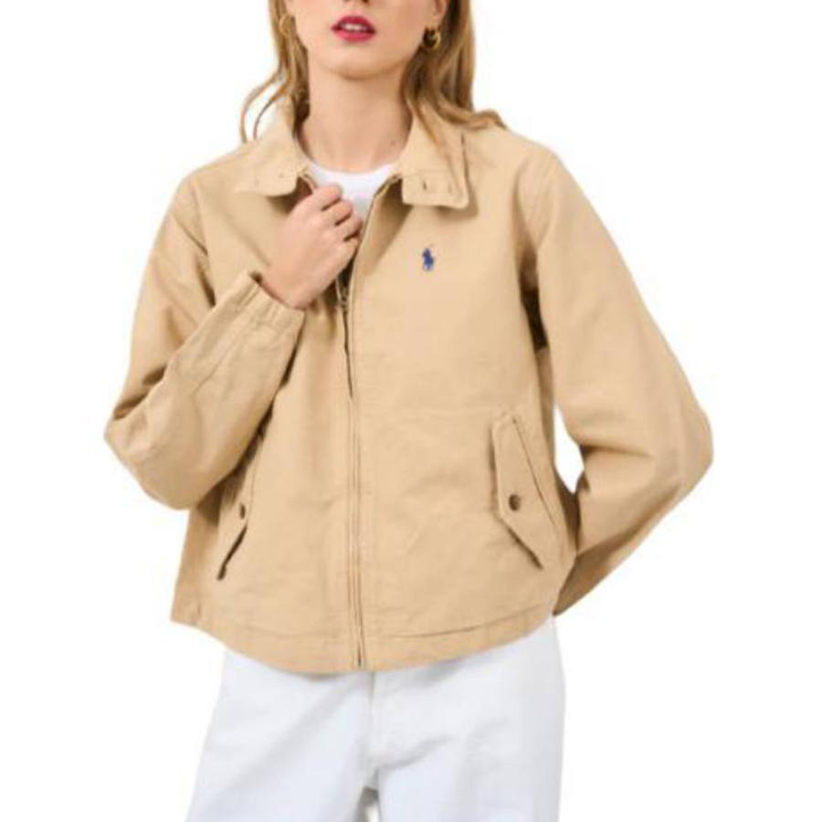 Polo Ralph Lauren SS24 Trench Coat Women's Khaki