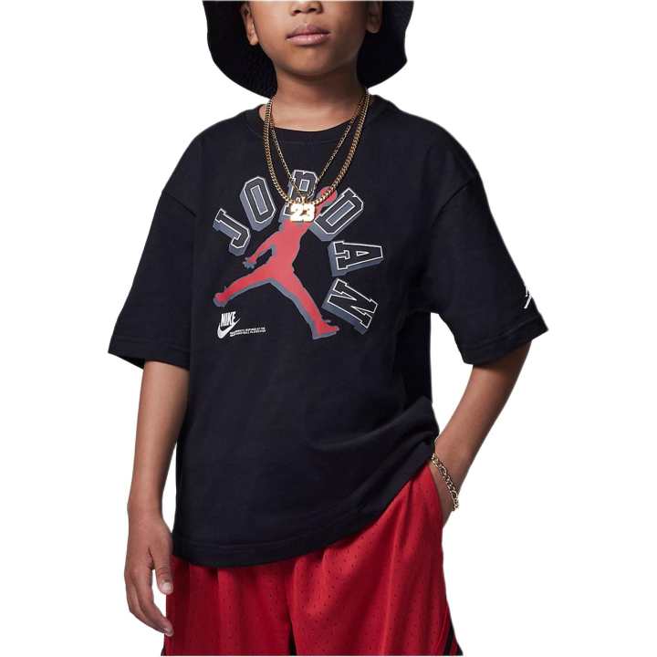 Jordan Jordan Kids T Shirts Crew Neck Moderate