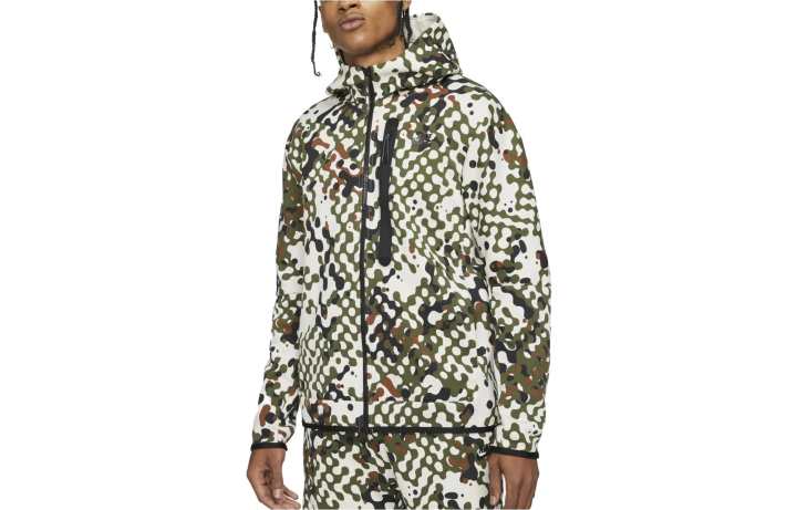 Nike Nike Jackets Men's Green Hooded Moderate Other