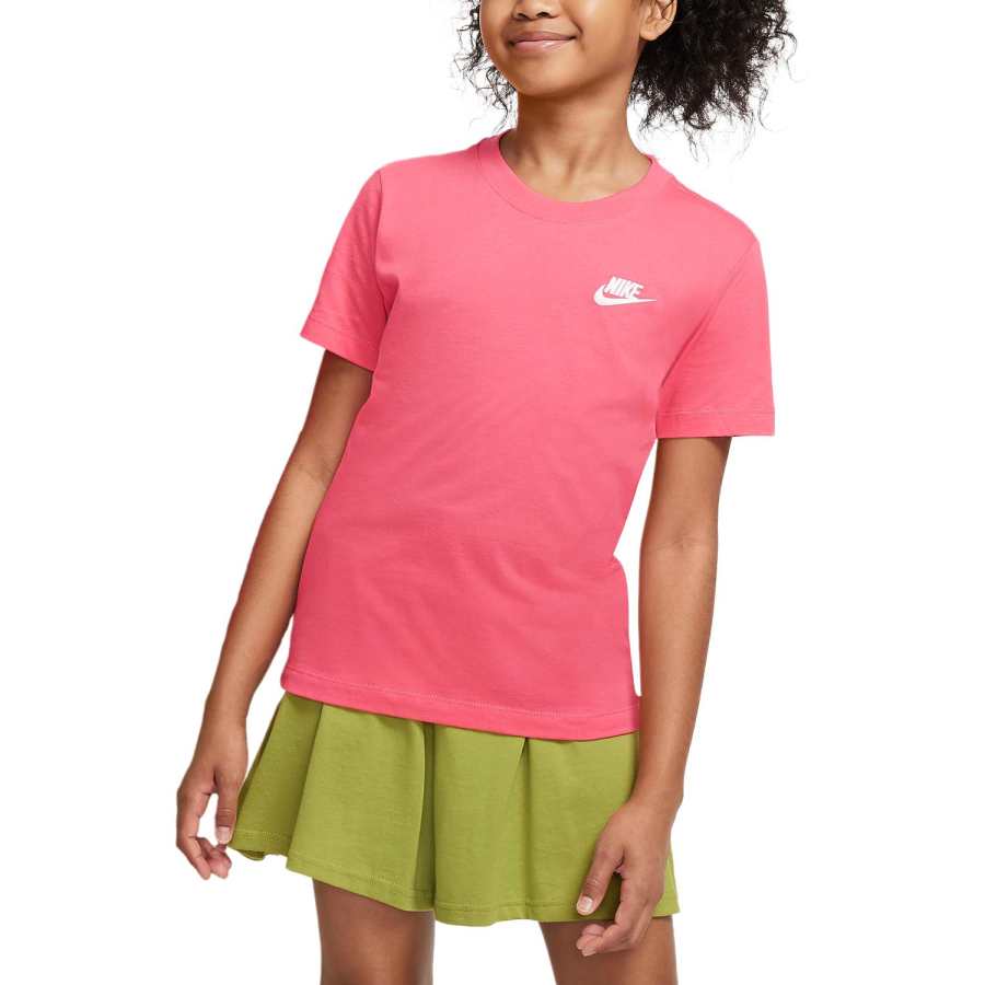 Nike Nike Sportswear T Shirt Aster Pink Teenagers
