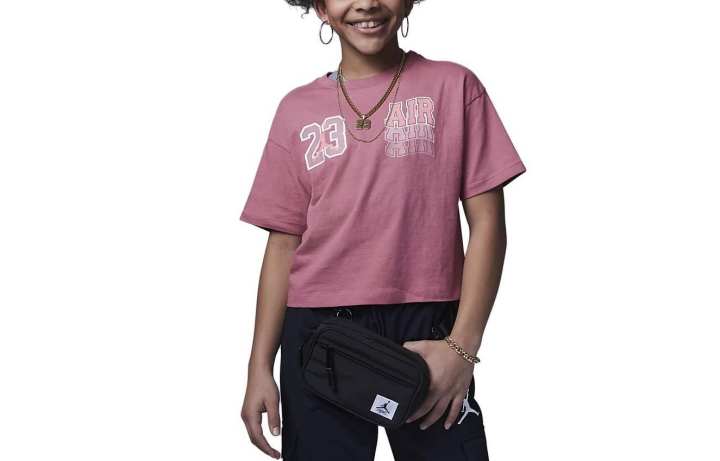 Jordan Jordan Kids T Shirts Crew Neck Moderate