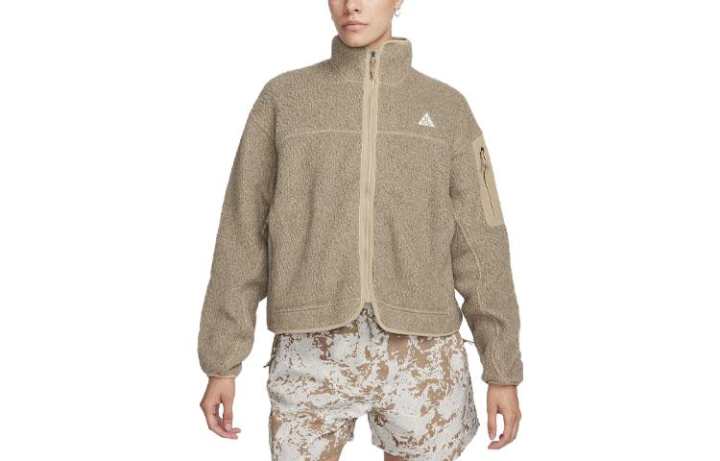 Nike Nike Jackets Women's Khaki Turtleneck Thickened Other