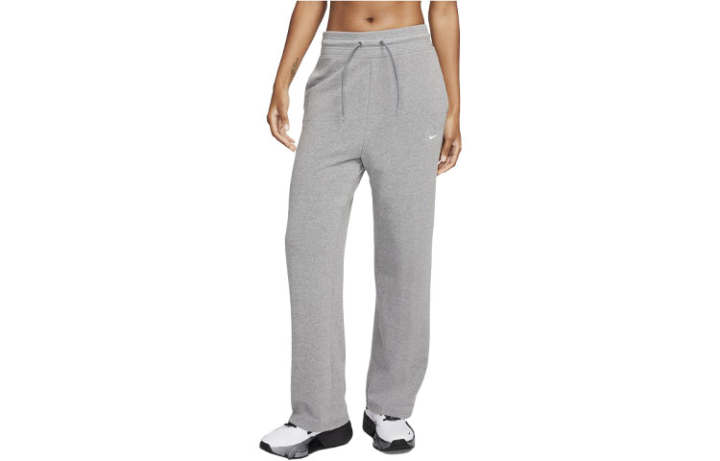 Nike Nike Knitted Sweatpants Women's Gray Moderate Straight Fit Pants