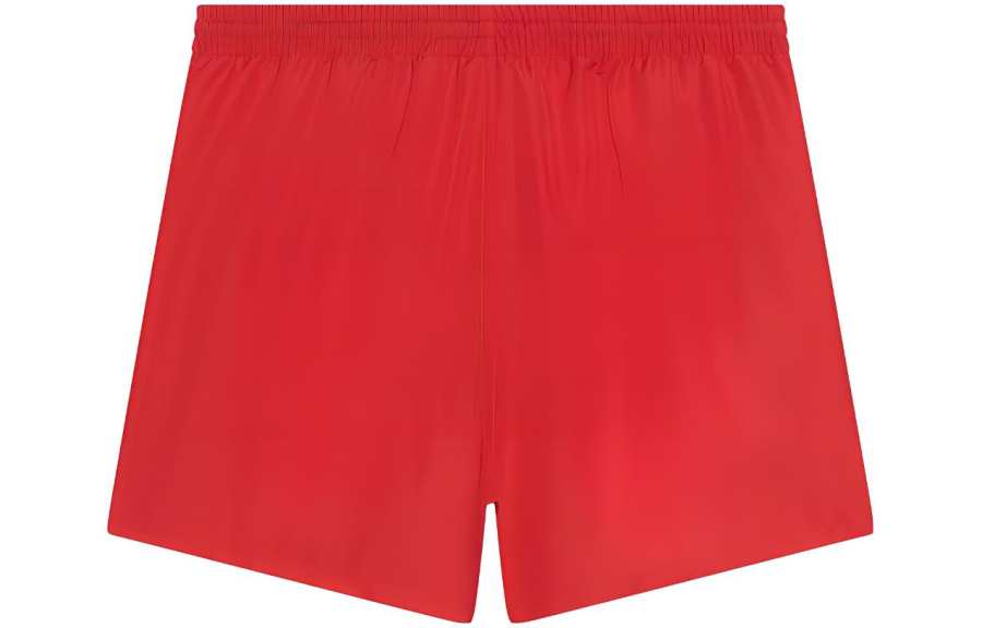 Balenciaga SS23 Casual Shorts Regular Fit Men's Red