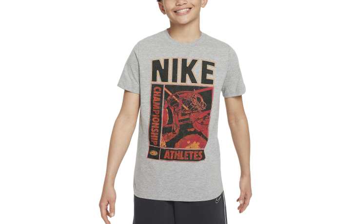 Nike Nike T Shirt Kids' Dark Gray Heather