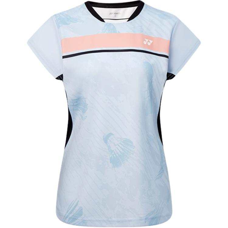 YONEX Badminton Jerseys Women's Pearl Blue Moderate