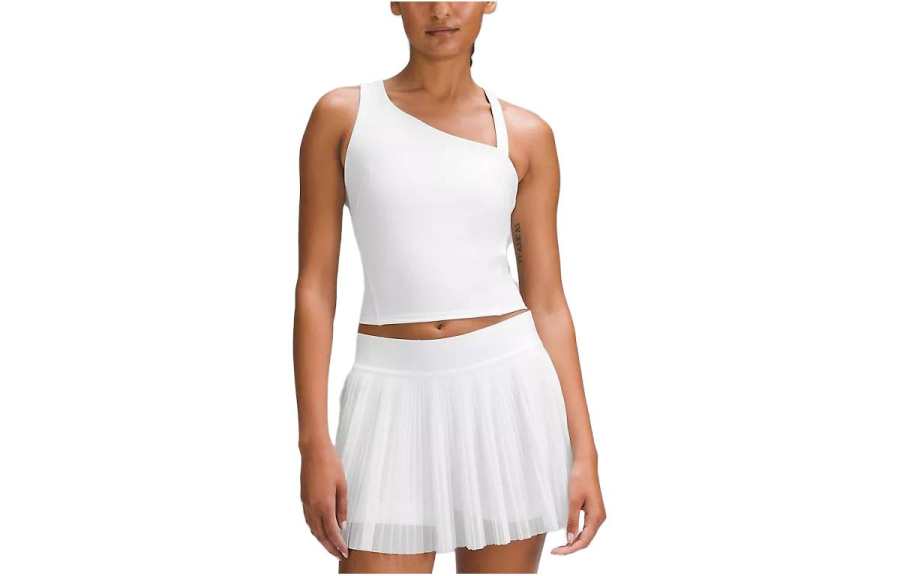 Lululemon Modern College Style Crop Tops Women's