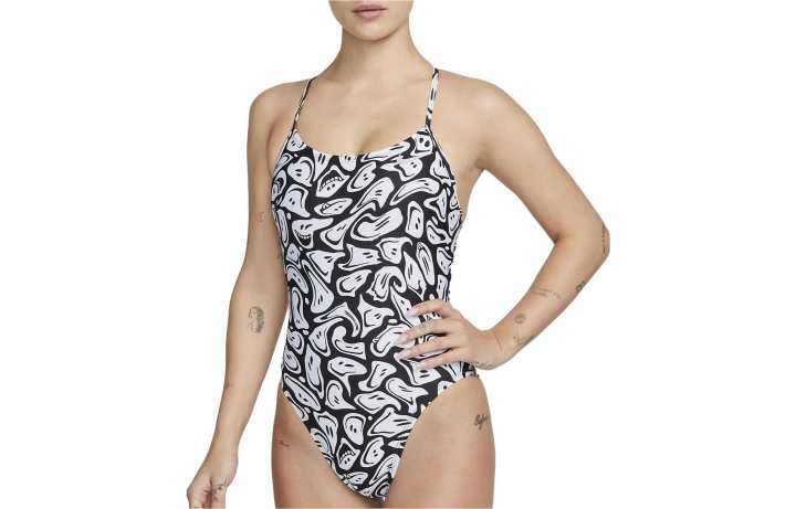 Nike Nike One Piece Swimsuits Women's White Triangle One Piece Swimsuit