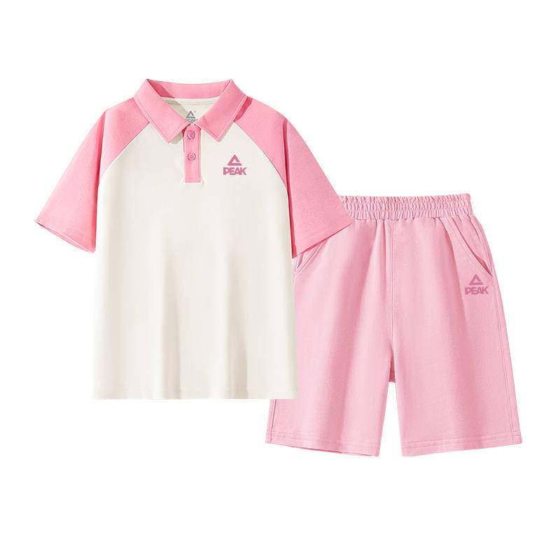PEAK Kids Casual Sportswear Polo Collar Thin