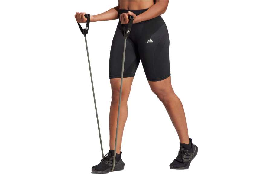 Adidas Adidas Sports Shorts Women's Black Moderate Tight Pants