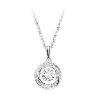 AGOVSKI Sterling Silver Necklaces Women's