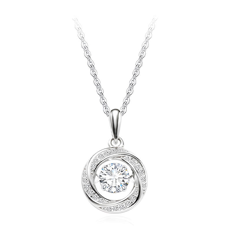 AGOVSKI Sterling Silver Necklaces Women's