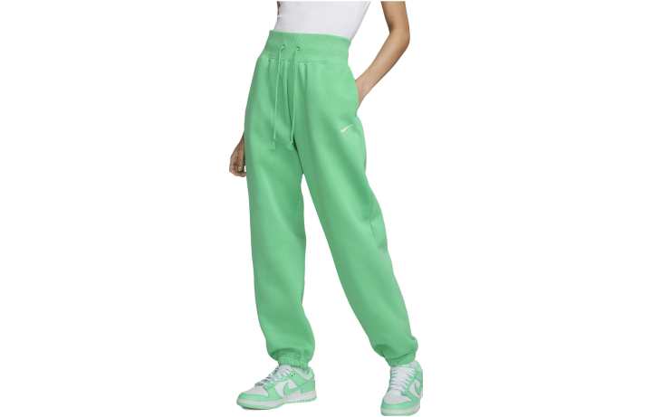 Nike Nike Knitted Sweatpants Women's Light Green Moderate Cuffed Pants